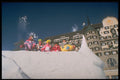 418057 Kids And Snow A4 Photo Print