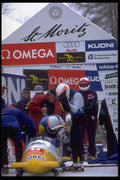 418060 Bobsled Start, Canada A4 Photo Print