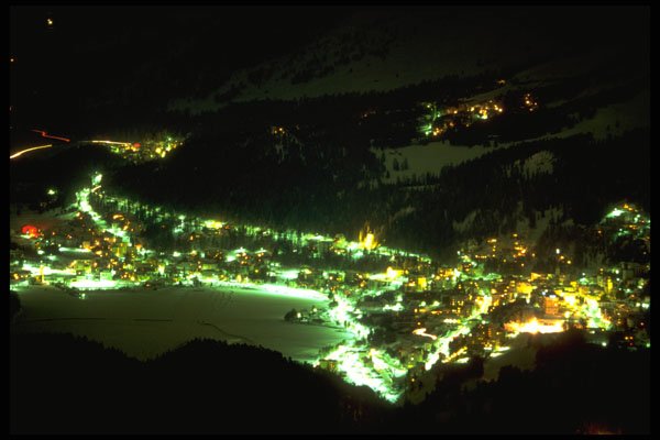 418075 St. Moritz, View From Muottas Muagl A4 Photo Print