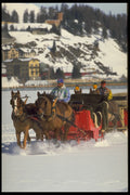 418076 Cruising Across Fresh Snow A4 Photo Print