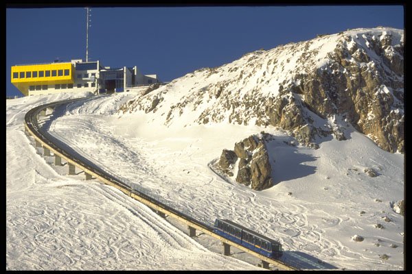 418081 St. Moritz, Corviglia A4 Photo Print