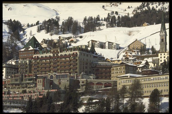 418084 Badrutt's Palace Hotel, St. Moritz A4 Photo Print