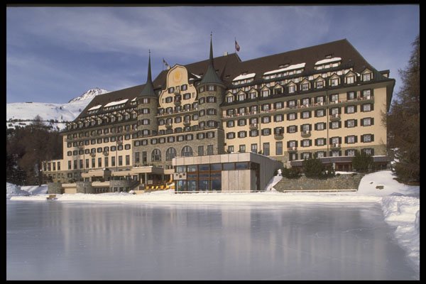 418087 Ice rink, Suvretta House A4 Photo Print