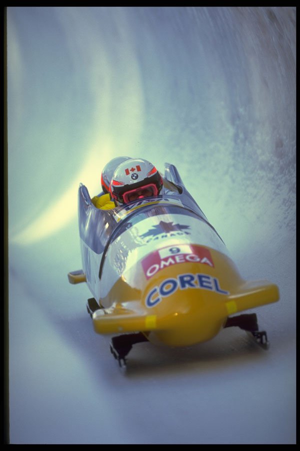 418094 Canada 1 Team, Olympic Bob Run A4 Photo Print