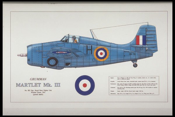 419004 Grumman Martlet Mk. III A4 Photo Print