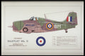 419006 Grumman Martlet Mk. II A4 Photo Print