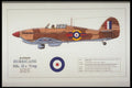 419011 Hawker Hurricane Mk. II C Trop A4 Photo Print