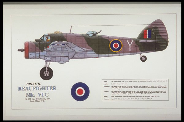 419017 Bristol Beaufighter Mk. VI C A4 Photo Print