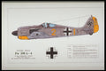 419021 Focke Wulf Fw 190 A 4 A4 Photo Print