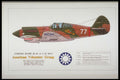 419040 Curtiss Hawk H 81 A 3 (P 40C) A4 Photo Print