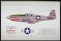 419048 North American P 51C 5 Mustang A4 Photo Print