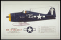419086 Grumman F6F 5P Hellcat A4 Photo Print