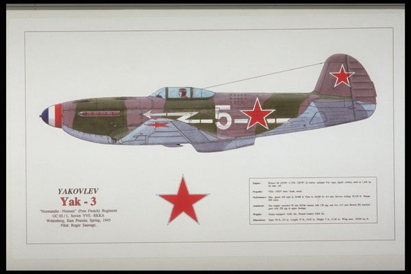 419097 Yakovlev Yak 3 A4 Photo Print