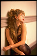 420007 Blonde Basking In The Sun A4 Photo Print