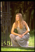 420020 Mira At A Garden Gate A4 Photo Print