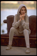 420076 Sitting By The Pier A4 Photo Print