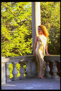 420084 Blonde On The Veranda A4 Photo Print