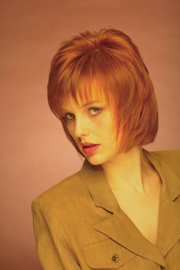 420093 Stylish Redhead A4 Photo Print