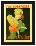 421 folies bergere jules cheret 1897 2 Vintage Advert A4 Photo Print
