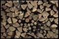 421035 Stacked Firewood A4 Photo Print