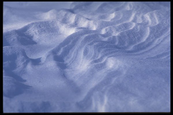 421038 Windsculpted Snow A4 Photo Print