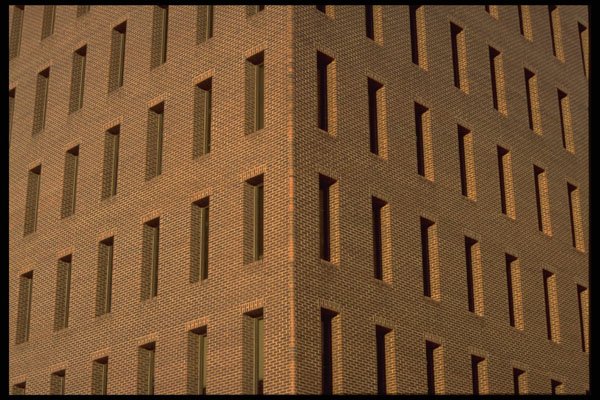 421056 Brick Building A4 Photo Print