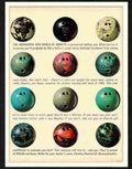 422 01 bowling bowls Advert A4 Photo Print