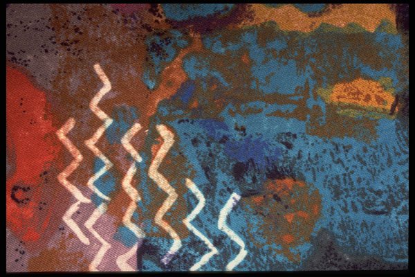 422002 Zig zag A4 Photo Print