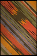422093 Brilliant Stripe A4 Photo Print