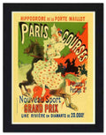423 paris courses jules cheret 1890 2 Vintage Advert A4 Photo Print