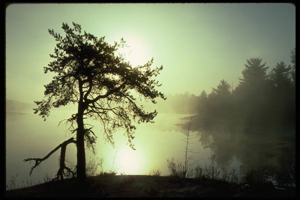 424000 Sunrise, French River, Ontario, Canada. A4 Photo Print