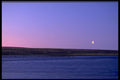 424061 Moonrise And Sunset, Northwest Territories., Canada. A4 Photo Print