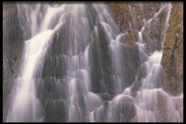 424065 Waterfall, Quebec, Canada. A4 Photo Print