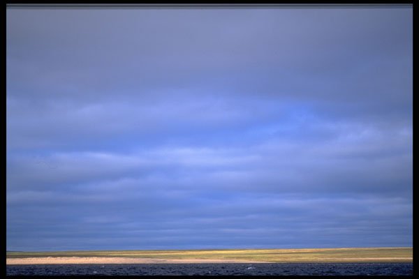 424072 Evening Light On The Barrenlands, Northwest Territories, Canada A4 Photo Print