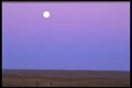 424075 Moonrise In The Barrenlands, Northwest Territories, Canada. A4 Photo Print