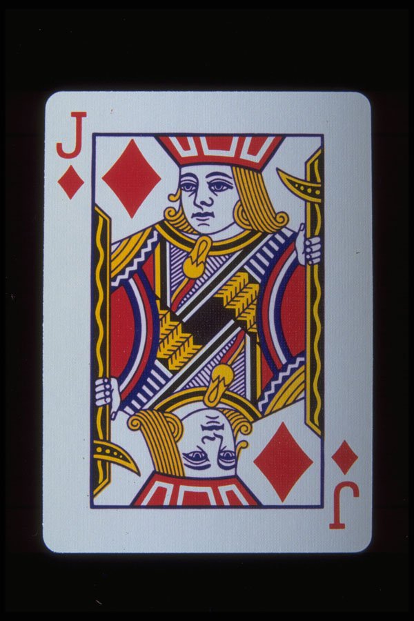 425002 Jack Of Diamonds A4 Photo Print