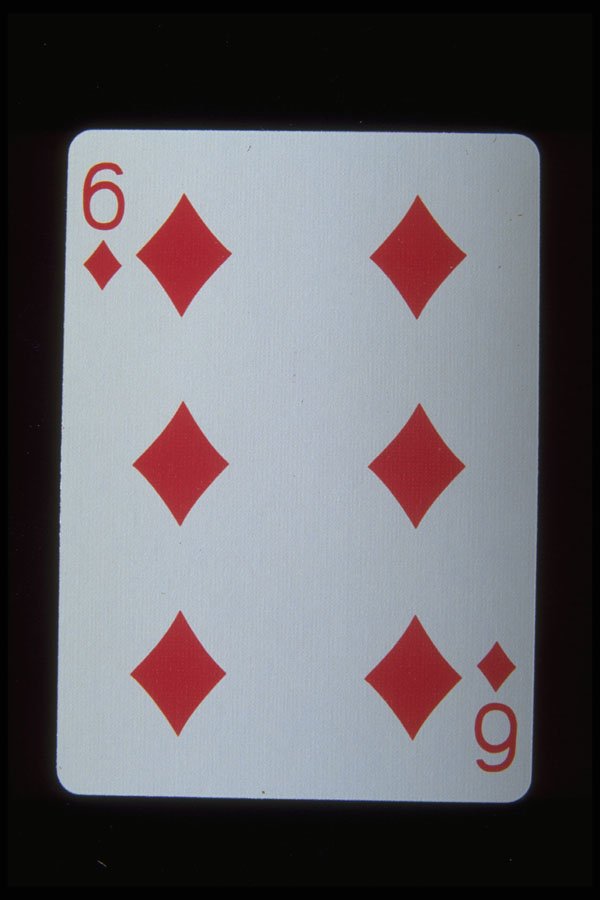425003 Six Of Diamonds A4 Photo Print