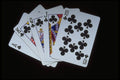 425006 Royal Flush, Clubs A4 Photo Print