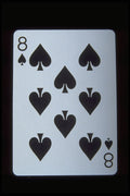 425009 Eight Of Spades A4 Photo Print