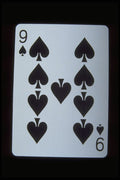 425010 Nine Of Spades A4 Photo Print