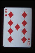 425022 Nine Of Diamonds A4 Photo Print