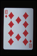 425024 Ten Of Diamonds A4 Photo Print