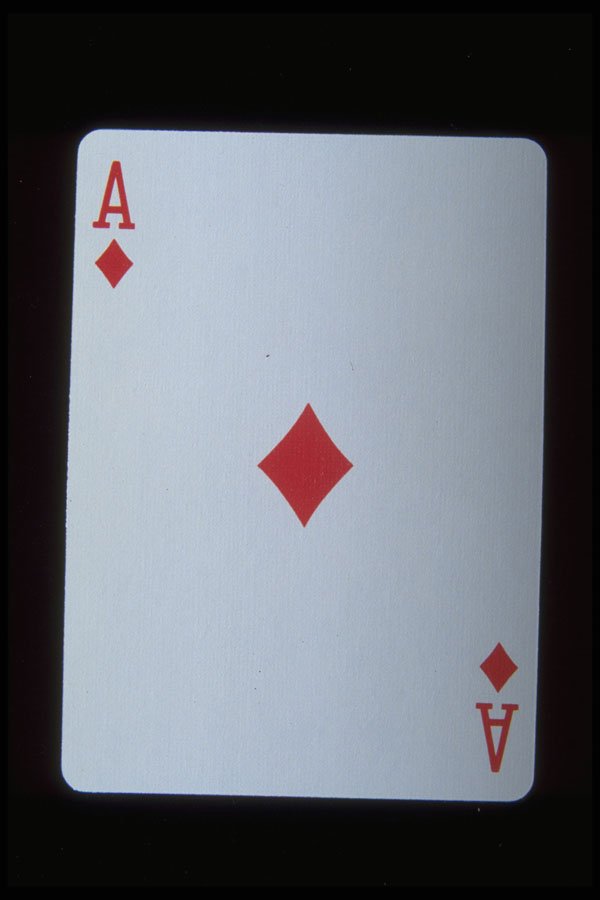 425044 Ace Of Diamonds A4 Photo Print