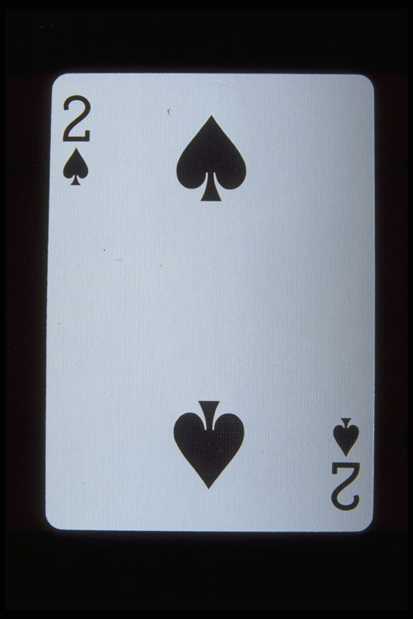 425046 Two Of Spades A4 Photo Print