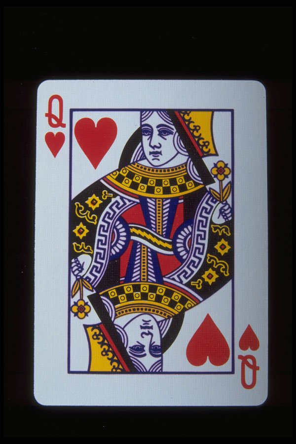 425047 Queen Of Hearts A4 Photo Print