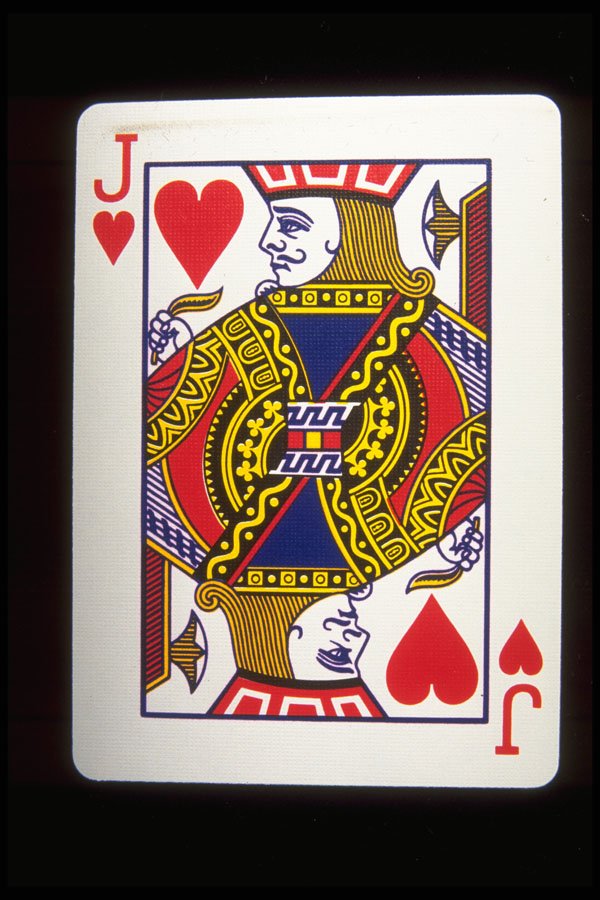 425053 Jack Of Hearts A4 Photo Print