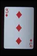 425056 Three Of Diamonds A4 Photo Print