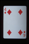 425063 Four Of Diamonds A4 Photo Print