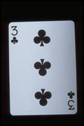 425064 Three Of Clubs A4 Photo Print