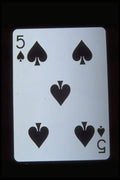 425065 Five Of Spades A4 Photo Print